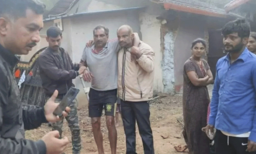 കാ​ട്ടാ​ന ക​ർ​ഷ​ക​നെ എ​ടു​ത്തെ​റി​ഞ്ഞു