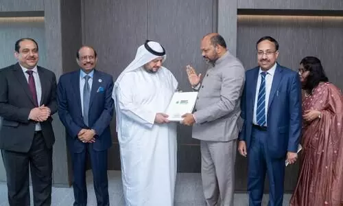 മന്ത്രി പി. രാജീവ് യു.എ.ഇയിൽ; നിക്ഷേപ മന്ത്രിയുമായി കൂടിക്കാഴ്ച നടത്തി