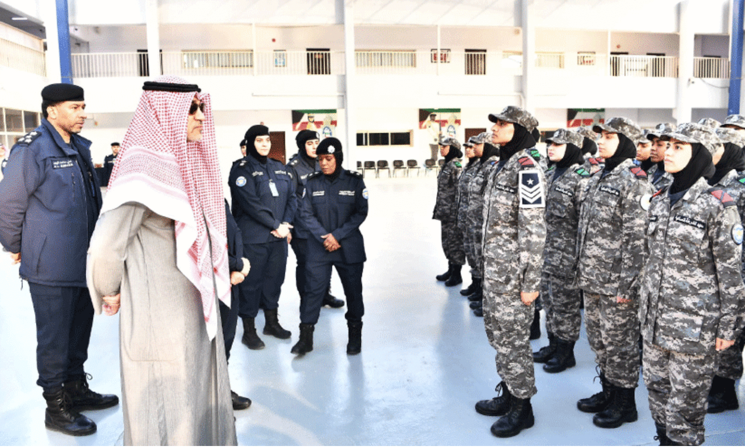 കു​വൈ​ത്തി​ലെ വ​നി​ത പൊ​ലീ​സ് ഇ​ൻ​സ്റ്റി​റ്റ്യൂ​ട്ട് ആ​ഭ്യ​ന്ത​ര​മ​ന്ത്രി സ​ന്ദ​ർ​ശി​ച്ചു