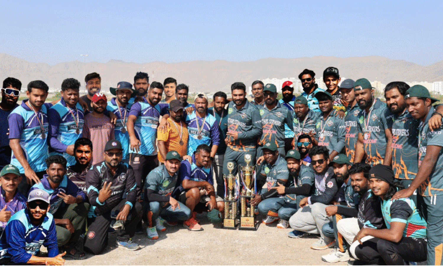 മ​സ്ക​ത്ത് ഓ​പ​ൺ ടെ​ന്നിസ് ബാ​ൾ; മി​ന്നും പ്ര​ക​ട​ന​വു​മാ​യി റെ​ക്സ് സ്റ്റാ​ർ ക്രി​ക്ക​റ്റ് ക്ല​ബ്