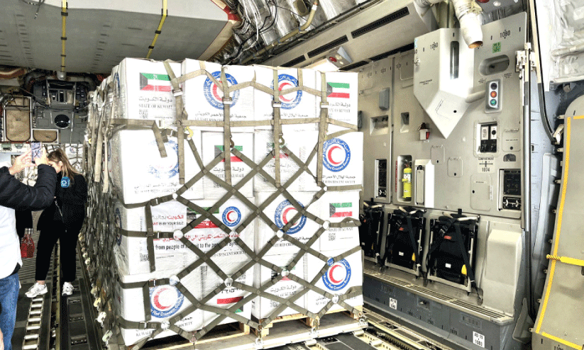 സി​റി​യ​ൻ ജ​ന​ത​ക്ക് വീ​ണ്ടും കു​വൈ​ത്ത് സ​ഹാ​യം