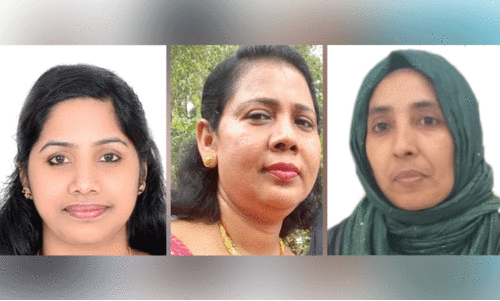 പ​ത്ത​നം​തി​ട്ട ജി​ല്ല ഒ.​ഐ.​സി.​സി വ​നി​താ​വേ​ദി​ക്ക് പു​തി​യ നേ​തൃ​ത്വം