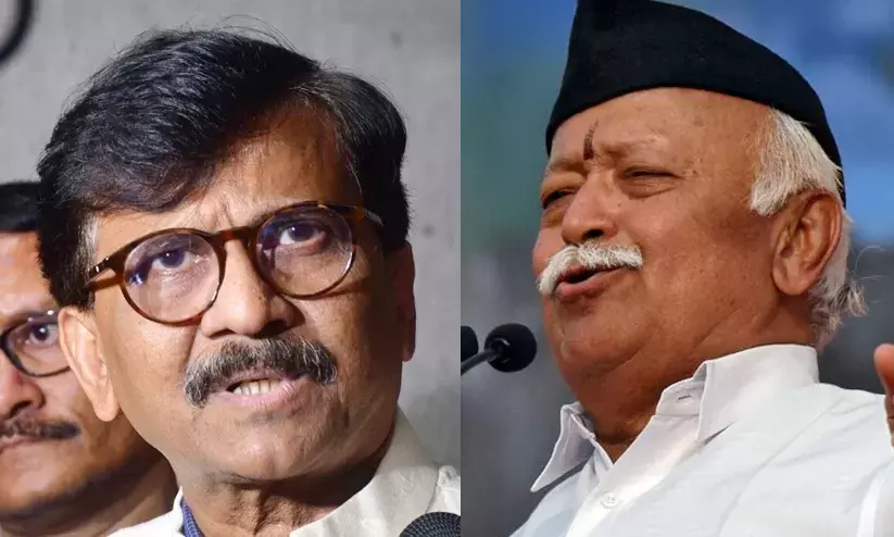 Mohan Bhagwat, Sanjay Raut