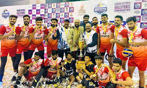 ദേശീയ സീനിയർ വോളിബാൾ; കിരീടനിറവിൽ കേരളം