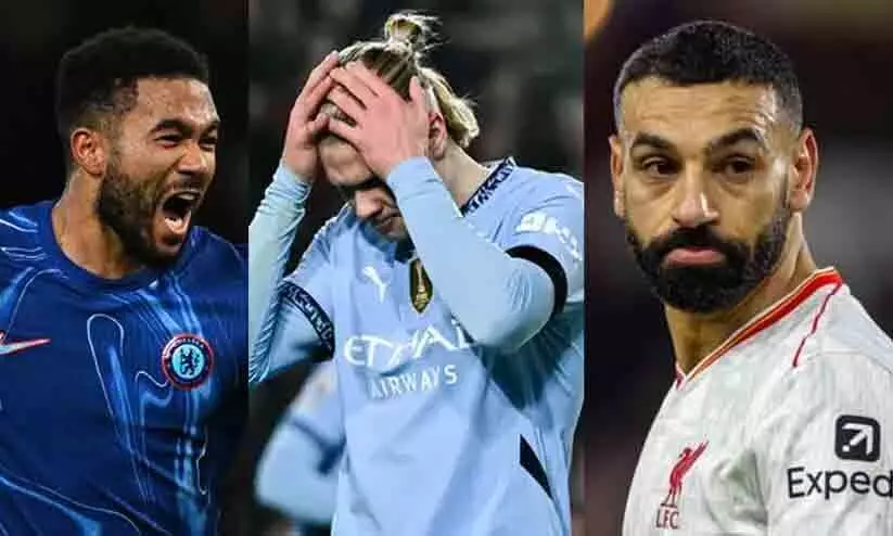 പ്രീമിയർ ലീഗിൽ ലിവർപൂളിനും സിറ്റിക്കും ചെൽസിക്കും സമനില കുരുക്ക്