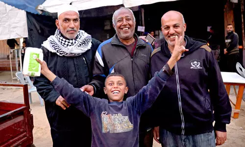 Gaza Ceasefire Celebration