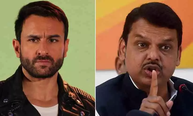 ‘മുംബൈ നഗരം സുരക്ഷിതമല്ലെന്ന് മുദ്രകുത്തരുത്: സെയ്ഫ് അലി ഖാന് കത്തിക്കുത്തേറ്റ സംഭവത്തിൽ പ്രതികരിച്ച് ദേവേന്ദ്ര ഫഡ്‌നാവിസ്