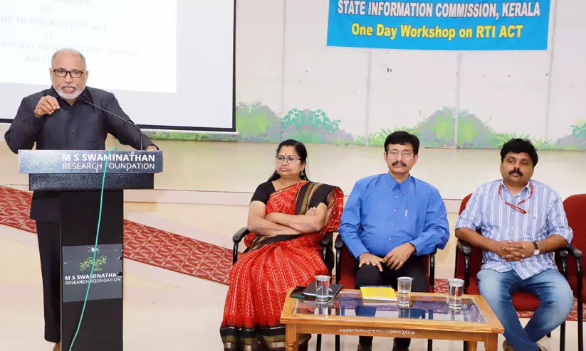 വിവരാവകാശ നിയമത്തെ ദുര്‍ബലപ്പെടുത്താന്‍ അനുവദിക്കരുത് -ഡോ. എ. അബ്ദുൽ ഹക്കീം