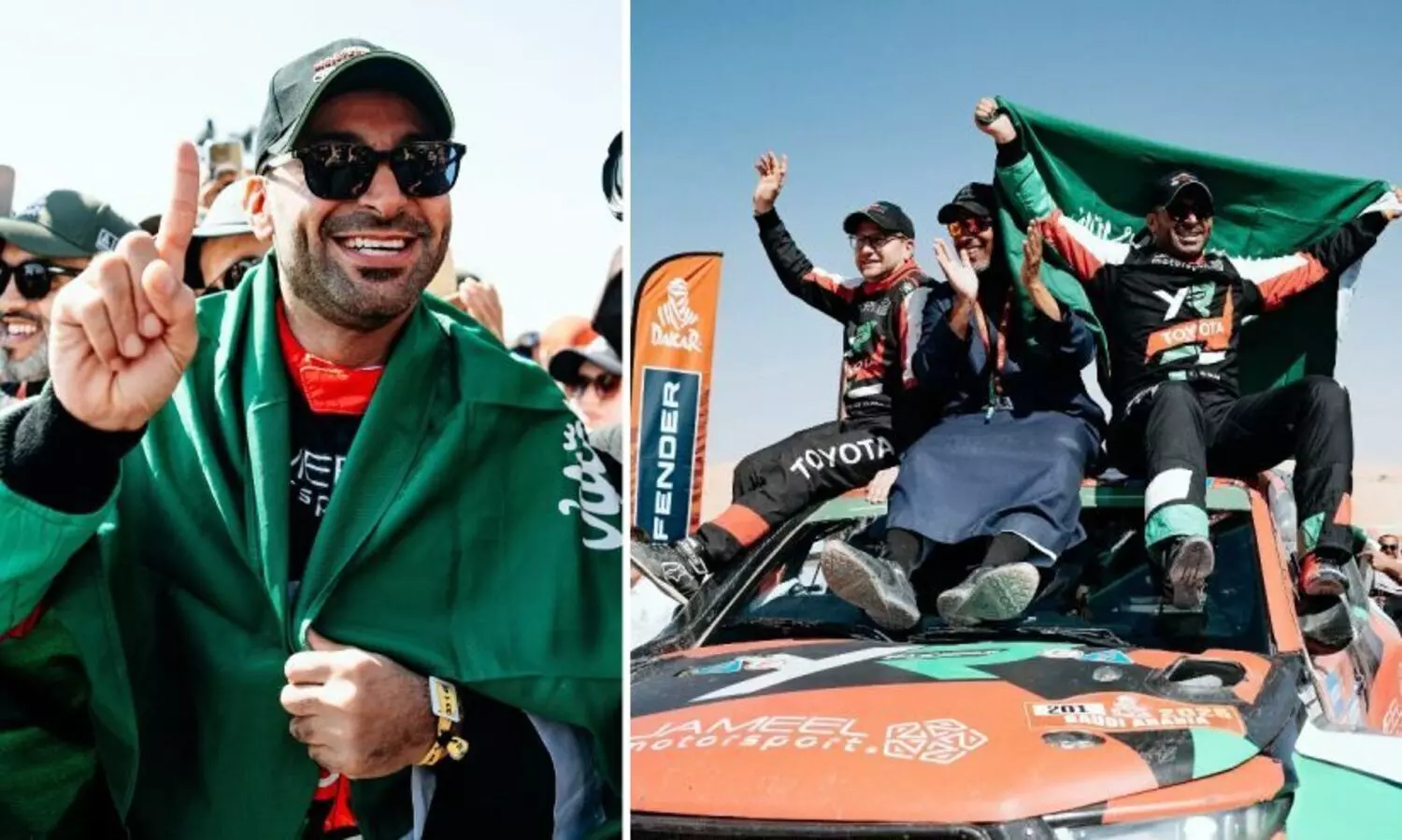ഡാകർ റാലിയിൽ ചരിത്രം കുറിച്ച്​ സൗദി, കാറോട്ടത്തിൽ യസീദ്​ അൽ രാജ്​ഹി ചാമ്പ്യൻ
