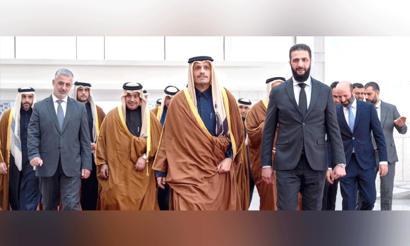 സി​റി​യ​ക്ക് പി​ന്തു​ണ​യു​മാ​യി പ്ര​ധാ​ന​മ​ന്ത്രി ഡ​മ​സ്ക​സി​ൽ