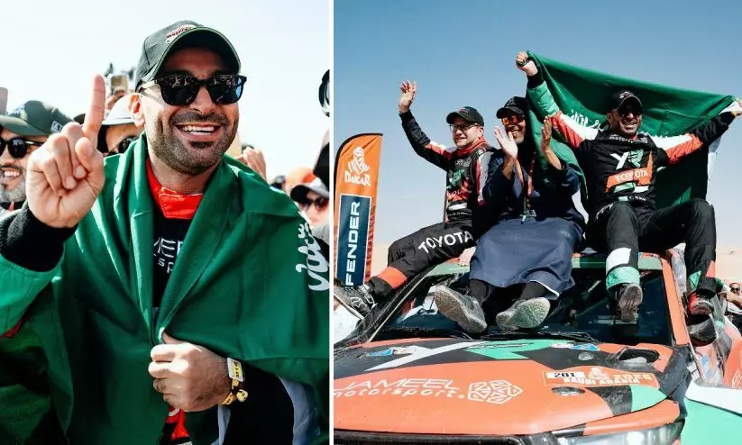 ഡാകർ റാലിയിൽ ചരിത്രം കുറിച്ച് സൗദി, കാറോട്ടത്തിൽ യസീദ് അൽ രാജ്ഹി ചാമ്പ്യൻ ഡാകർ റാലിയിൽ ചരിത്രം കുറിച്ച് സൗദി, കാറോട്ടത്തിൽ യസീദ് അൽ രാജ്ഹി ചാമ്പ്യൻ