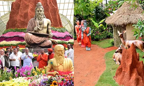 പൂ​വ​സ​ന്തം തീ​ർ​ത്ത് ലാ​ൽ​ബാ​ഗ്