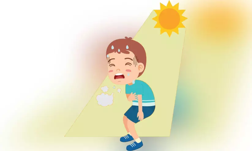 അസാധാരണചൂടിൽ കോട്ടയം