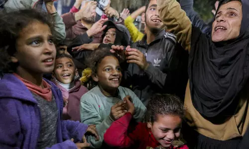 ഗസ്സയിൽ വെടിനിർത്തൽ കരാർ ഞായറാഴ്​ച രാവിലെ മുതൽ പ്രാബല്യത്തിൽ