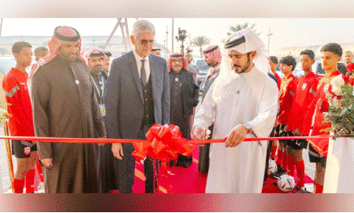 അ​ബ്ദു​ല്ല ബി​ൻ ഖാ​ലി​ദ് ഫു​ട്ബാ​ൾ അ​ക്കാ​ദ​മി ഉ​ദ്ഘാ​ട​നം