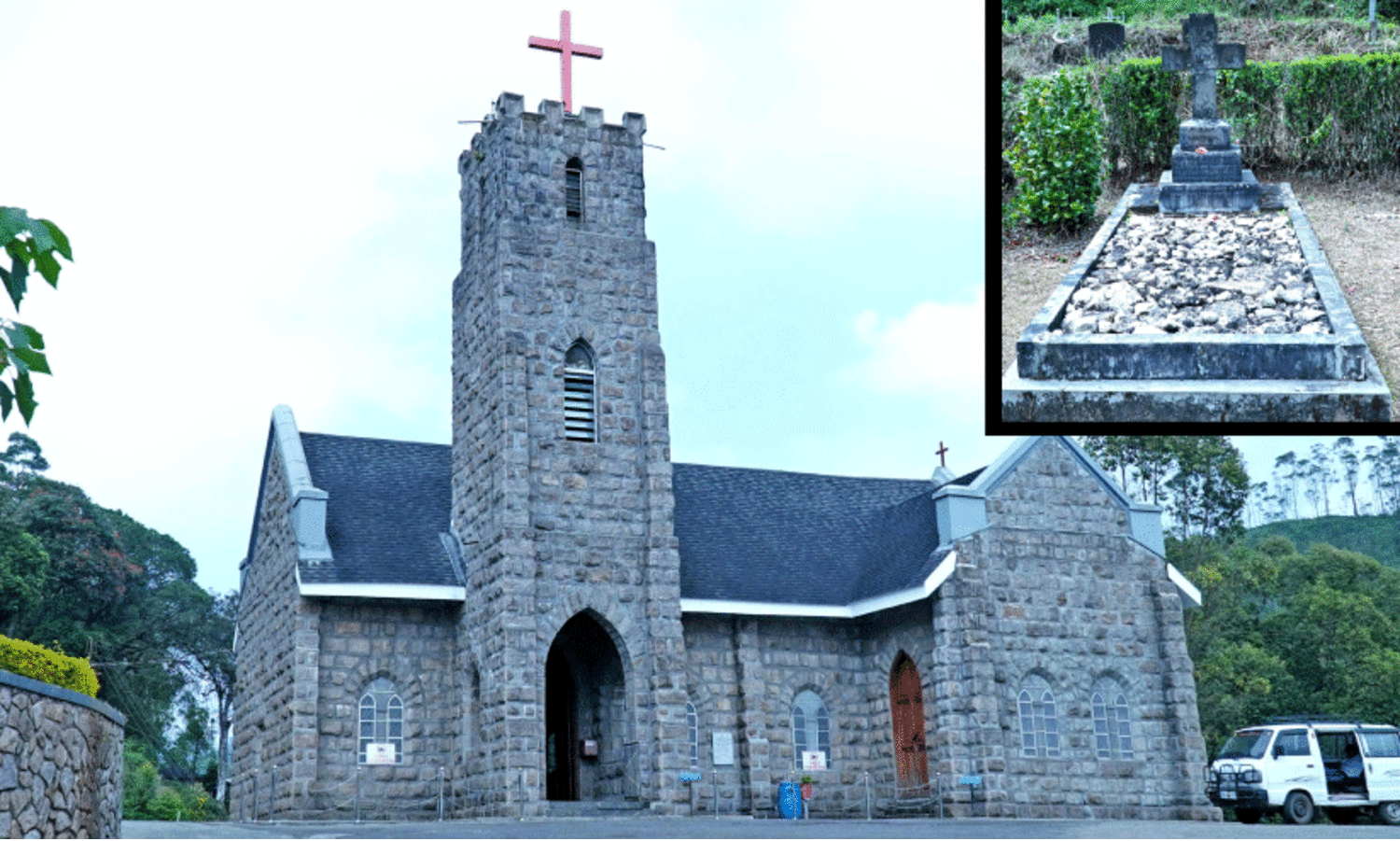 മൂ​ന്നാ​റി​ലെ പ്ര​ണ​യ സ്മാ​ര​കം