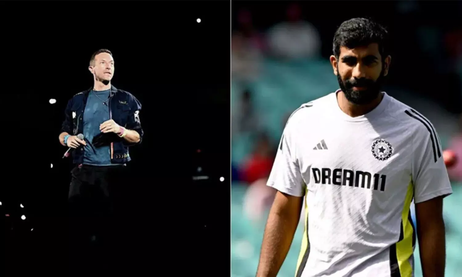 ബുംറ സ്റ്റേജിന്‍റെ പുറകിലുണ്ട്, ഞങ്ങൾ ക്രിക്കറ്റ് കളിക്കാൻ പോകുവാ ; കൺസേർട്ടിനിടയിൽ കോൾഡ്പ്ലേയുടെ ക്രിസ് മാർട്ടിൻ