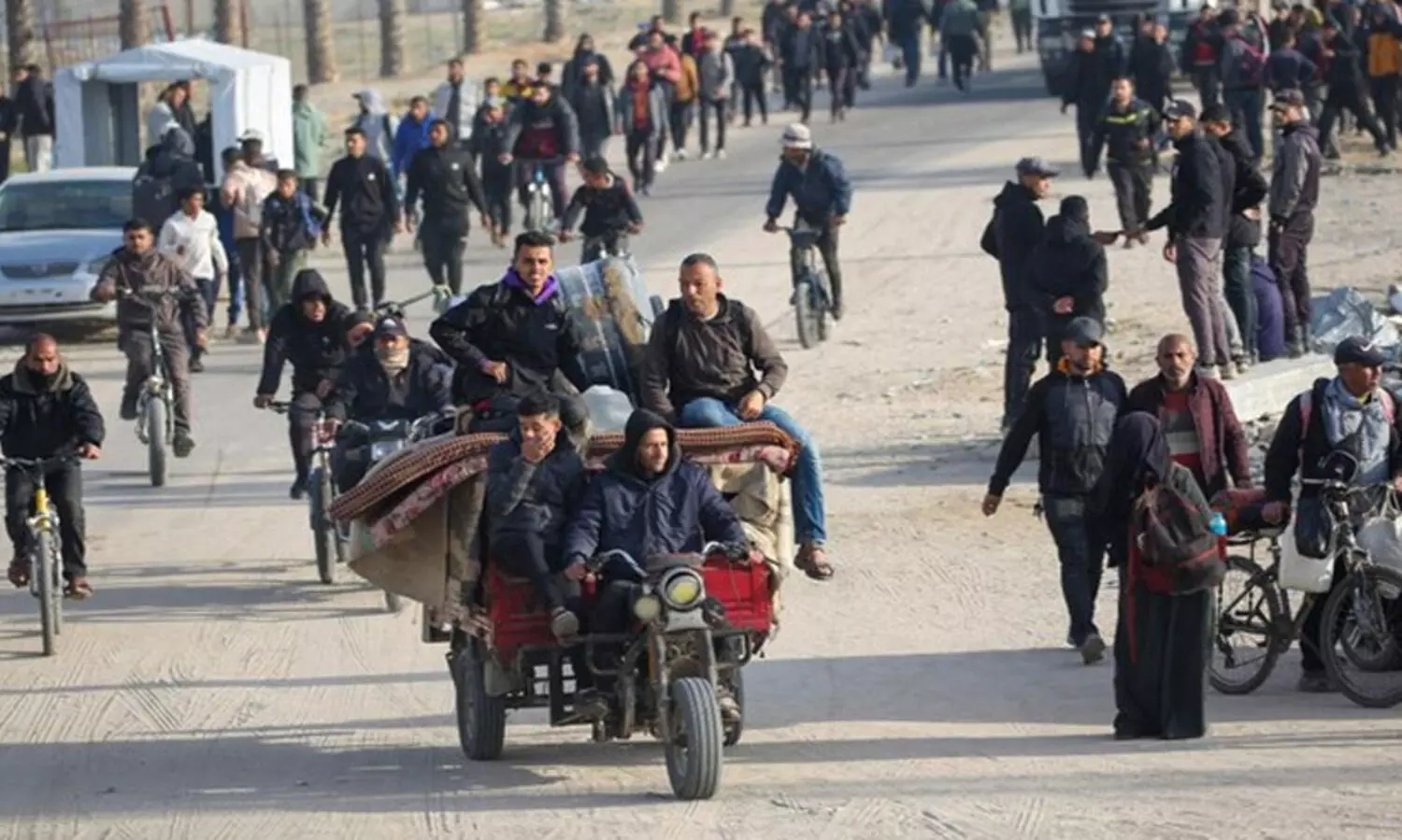 ഇസ്രായേൽ-ഹമാസ് വെടിനിർത്തൽ കരാർ നിലവിൽ വന്നു