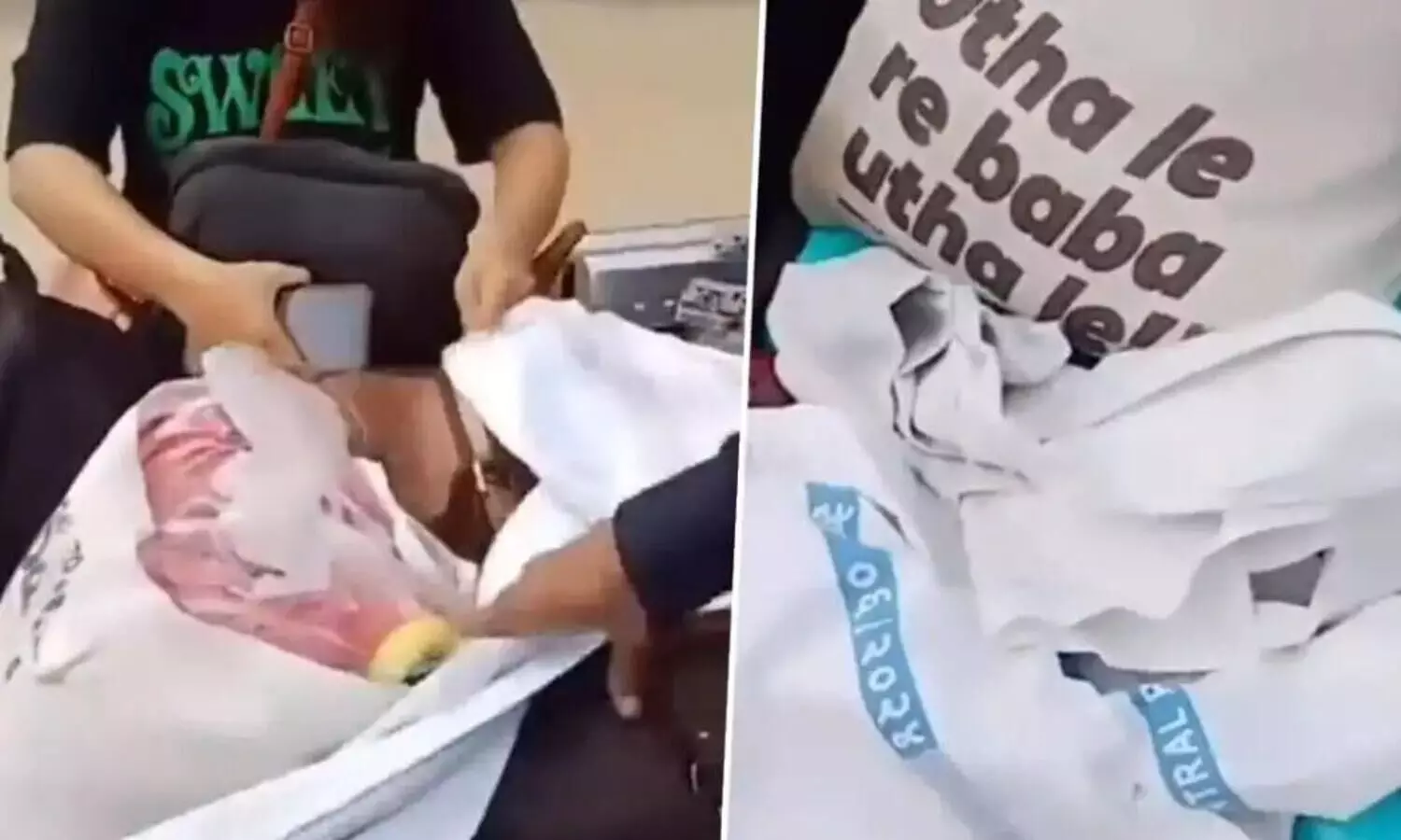 ഇത്തരത്തിൽ പെരുമാറാൻ എങ്ങനെ സാധിക്കുന്നു?   ട്രെയിനിൽ നിന്നും പുതപ്പുകൾ മോഷ്ടിക്കുന്ന യാത്രക്കാരുടെ വീഡിയോ വൈറൽ