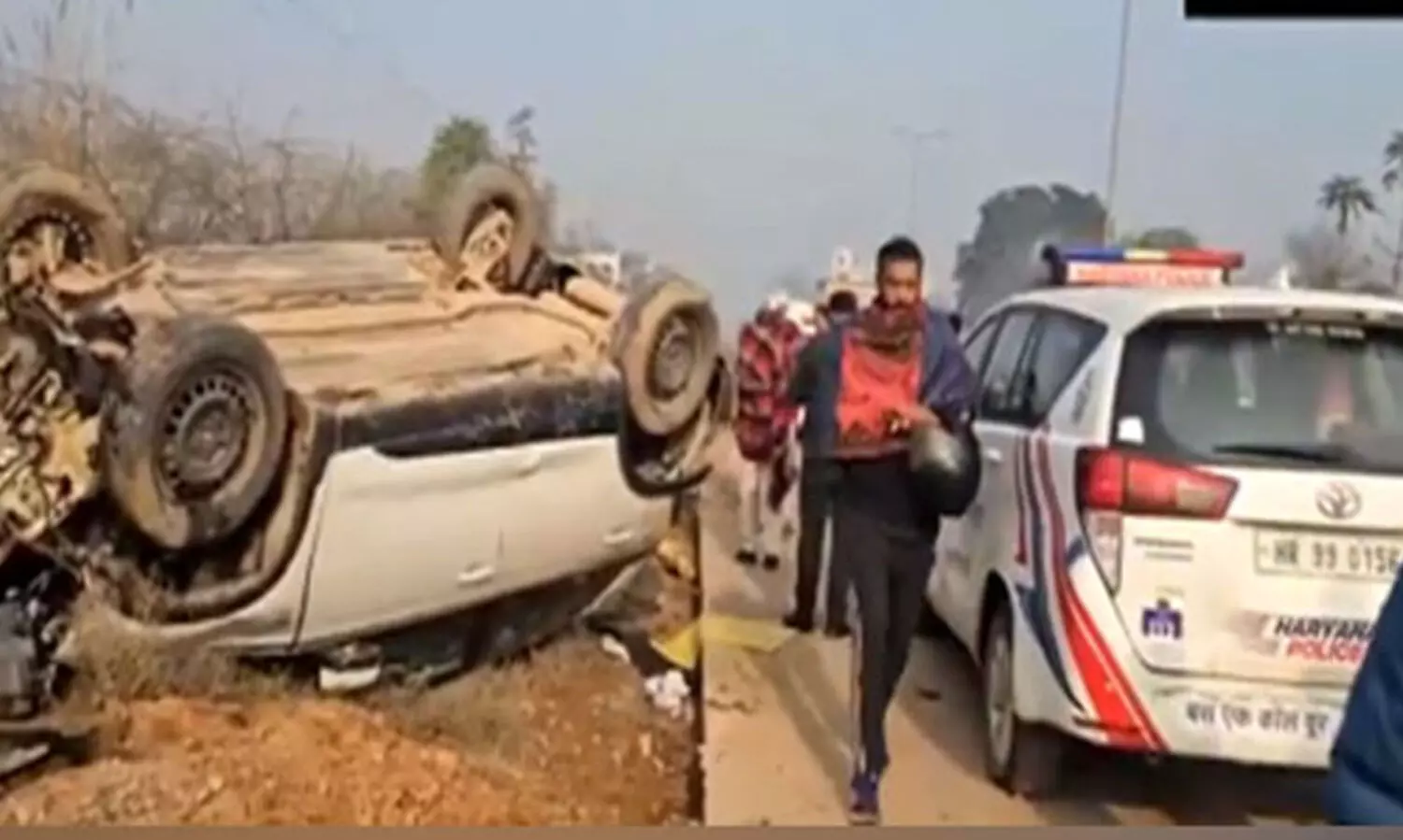 മനു ഭാക്കറിന്‍റെ ബന്ധുക്കൾ സഞ്ചരിച്ച ബൈക്ക് അപകടത്തിൽപ്പെട്ടു; രണ്ട് മരണം