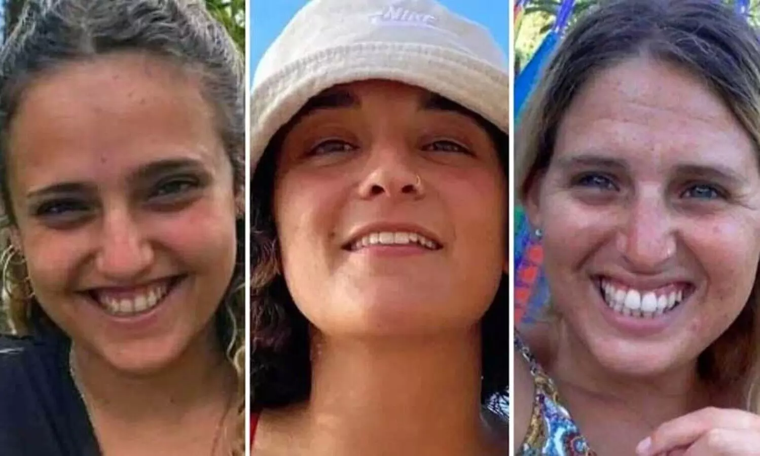 ഹമാസ് കൈമാറിയ മൂന്നു ബന്ദികളെ ഇസ്രായേൽ സൈന്യം ഏറ്റുവാങ്ങി