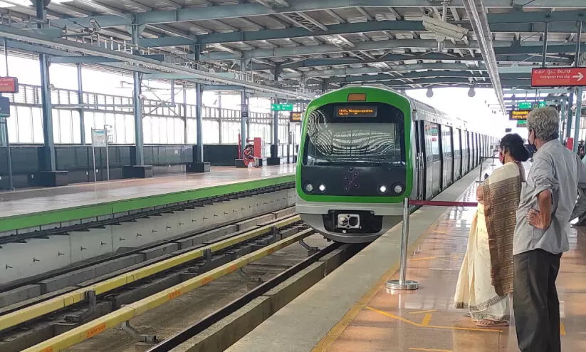 ന​മ്മ മെ​ട്രോ നി​ര​ക്ക് 42 ശ​ത​മാ​നം​വ​രെ വ​ർ​ധി​ക്കും