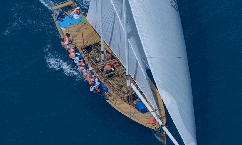 സ​മു​ദ്ര പൈ​തൃ​കം വി​ളി​​ച്ചോ​തി പാ​യ്ക്ക​പ്പ​ലോ​ട്ട മ​ല്‍സ​രം