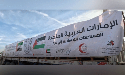 ഗ​സ്സ​ക്ക്​ കൂ​ടു​ത​ൽ സ​ഹാ​യ​ങ്ങ​ൾ പ്ര​ഖ്യാ​പി​ച്ച്​   യു.​എ.​ഇ