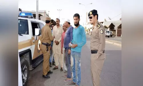 ക​ഴി​ഞ്ഞ ഒ​രാ​ഴ്​​ച​ക്കി​ടെ 21,485 നി​യ​മ​ലം​ഘ​ക​ർ പി​ടി​യി​ൽ