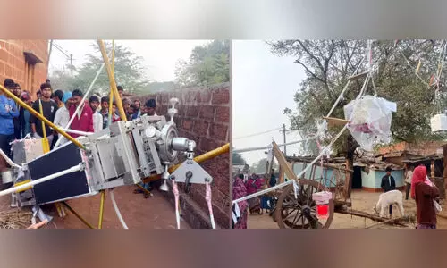 ഭീ​മ​ൻ ആ​കാ​ശ ബ​ലൂ​ൺ ബി​ദ​റി​ൽ ക​ണ്ടെ​ത്തി