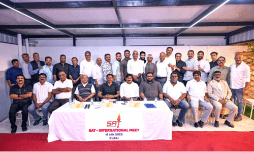 ‘സാ​റ്റ്-​കേ​ര​ള’ ദു​ബൈ ചാ​പ്റ്റ​ർ രൂ​പ​വ​ത്​​ക​രി​ച്ചു; ഷം​സു​ദ്ദീ​ൻ നെ​ല്ല​റ പ്ര​സി​ഡ​ന്‍റ്​