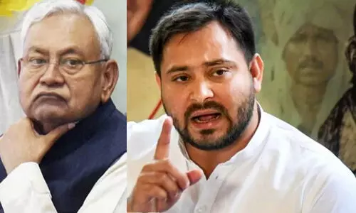 Tejashwi Yadav and Nitish Kumar
