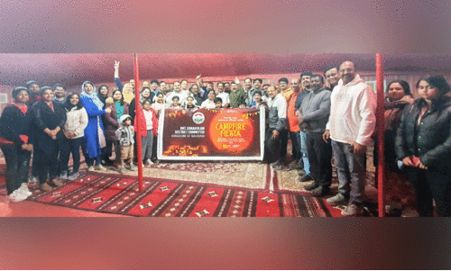 ഒ.​ഐ.​സി.​സി എ​റ​ണാ​കു​ളം ‘ക്യാ​മ്പ്ഫ​യ​ർ ഫീ​സ്റ്റ’