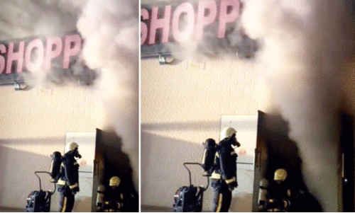 ഭ​ക്ഷ്യ ഗോ​ഡൗ​ണി​ൽ തീ​പി​ടി​ത്തം