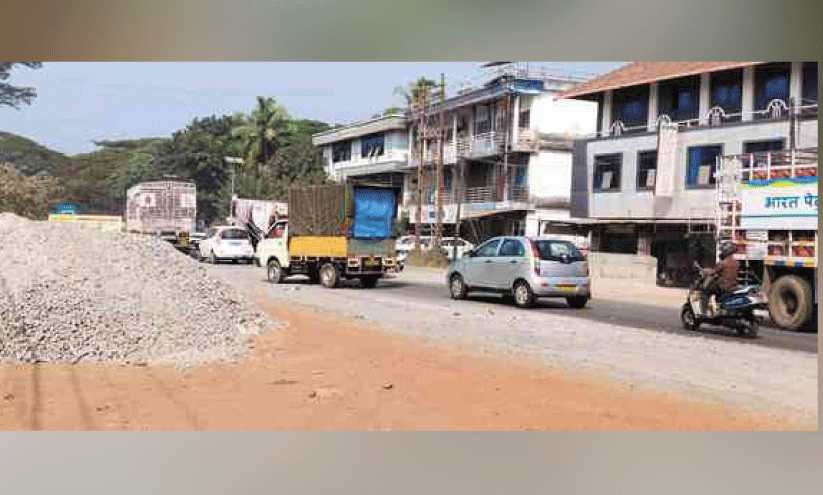 റോഡുപണി തുടങ്ങിയില്ല എത്രനാൾ പൊടി തിന്നണം​?