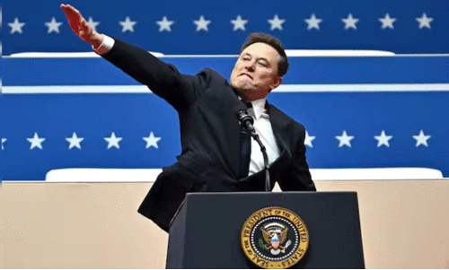 മസ്‌കിന്റേത് നാസി സല്യൂട്ടോ? ട്രംപിന്‍റെ സ്ഥാനാരോഹണത്തിന് പിന്നാലെ വിവാദം