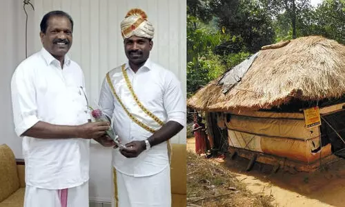 റിപ്പബ്ലിക് ദിന പരേഡ് വീക്ഷിക്കാൻ കോവിൽ മല രാമൻ രാജമന്നാൻ ഡെൽഹിക്ക്