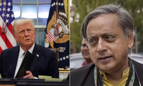 Shashi Tharoor,  Donald Trump