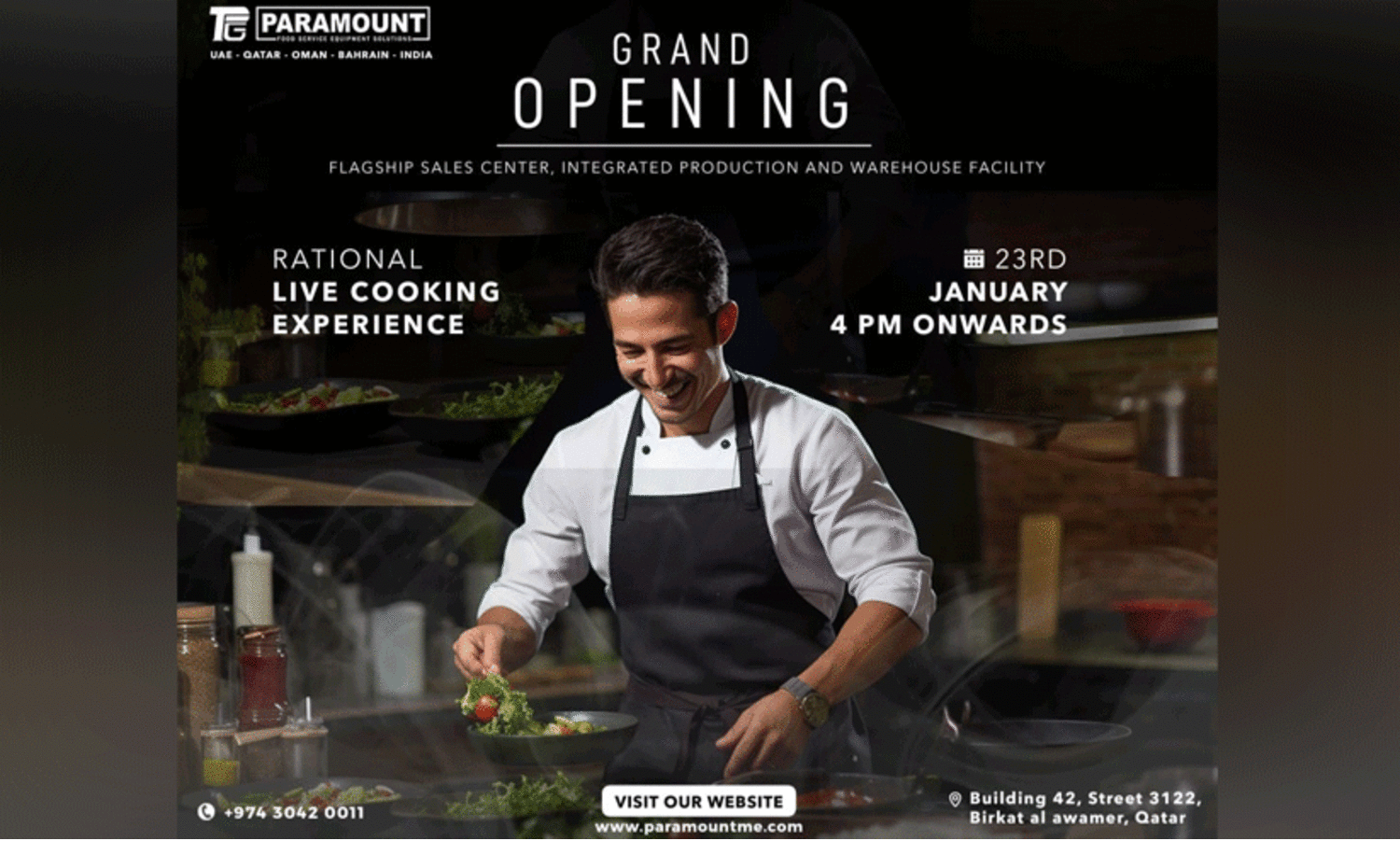 പാരമൗണ്ട് ഖത്തറിൽ പ്രവർത്തനം വിപുലീകരിക്കുന്നു