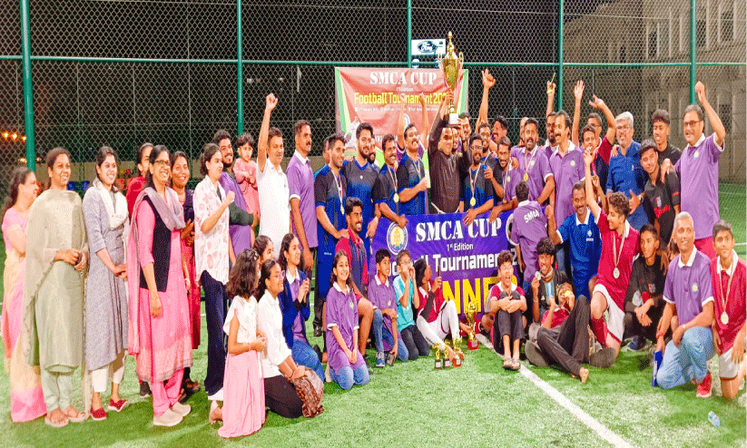 എസ്.എം.സി.എ എ ടീമും മാര് ഗ്രിഗോറിയോസ് ഓര്ത്തഡോക്സ് മഹാ ഇടവകയും ജേതാക്കൾ എസ്.എം.സി.എ എ ടീമും മാര് ഗ്രിഗോറിയോസ് ഓര്ത്തഡോക്സ് മഹാ ഇടവകയും ജേതാക്കൾ