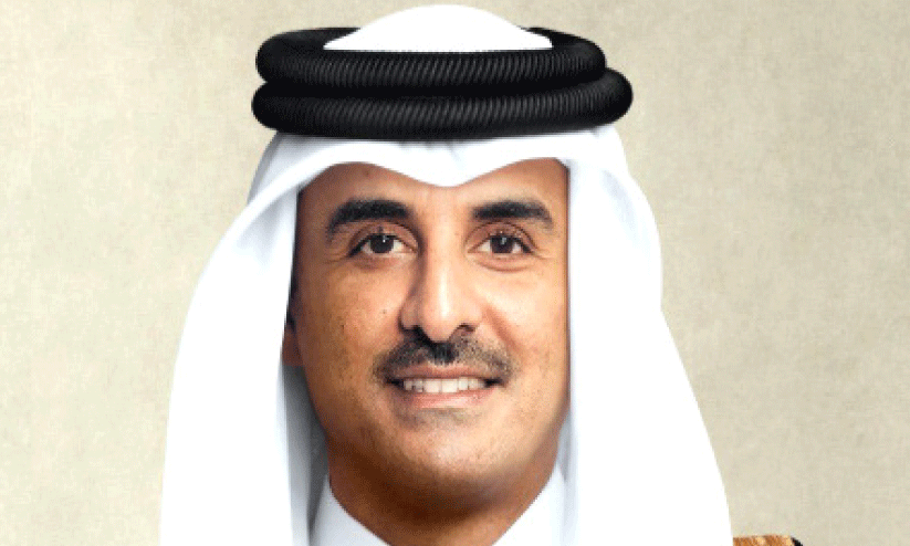 ട്രം​പി​ന് അ​മീ​റി​ന്റെ അ​ഭി​ന​ന്ദ​ന സ​​​ന്ദേ​ശം