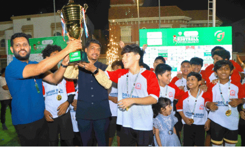 ഗൂ​ഗി​ളീ​സ് സ്പോ​ർ​ട്സ് ക്ല​ബ് ഫു​ട്ബാ​ൾ ടൂ​ർ​ണ​മെന്‍റ്;  ഇ​ന്ത്യ​ൻ സ്കൂ​ൾ ടീ​മു​ക​ൾ​ക്ക് ത​ക​ർ​പ്പ​ൻ ജ​യം