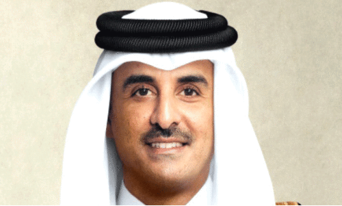 ട്രം​പി​ന് അ​മീ​റി​ന്റെ അ​ഭി​ന​ന്ദ​ന സ​​​ന്ദേ​ശം