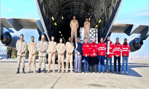 സി​റി​യ​ക്ക് സ​ഹാ​യം തു​ട​ർ​ന്ന് ഖ​ത്ത​ർ