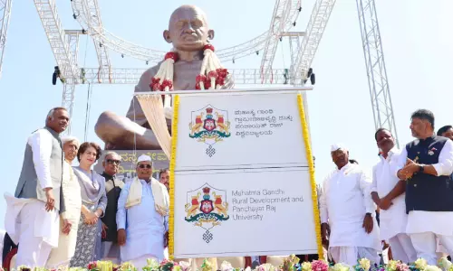 ആവേശമായി ‘ഗാ​ന്ധി ഭാ​ര​ത്’ ക​ൺ​വെ​ൻ​ഷ​ൻ