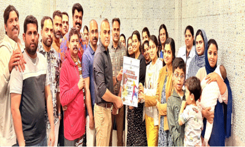 കോ​ഴി​ക്കോ​ട് ജി​ല്ല അ​സോ​സി​യേ​ഷ​ൻ ഫു​ട്ബാ​ൾ ടൂ​ർ​ണ​മെ​ന്റ് പോ​സ്റ്റ​ർ പ്ര​കാ​ശ​നം ചെ​യ്തു