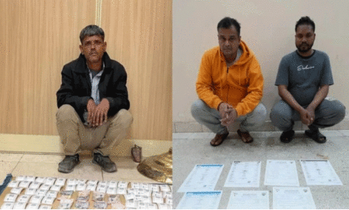 മ​നു​ഷ്യ​ക്ക​ട​ത്ത്, വ്യാ​ജ​രേ​ഖ: മൂ​ന്ന് വി​ദേ​ശി​ക​ൾ അ​റ​സ്റ്റി​ൽ