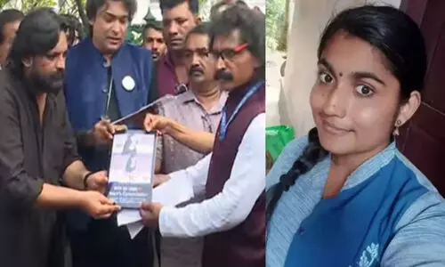 ഗ്രീഷ്മയ്ക്ക് വധശിക്ഷ വിധിച്ച ജഡ്ജിക്ക് പാലഭിഷേകം; തടഞ്ഞ് പൊലീസ്