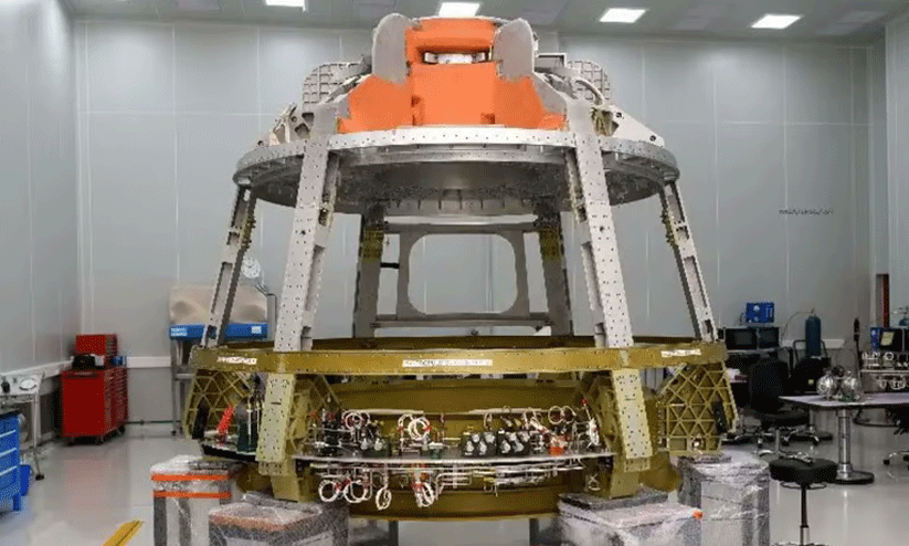 ഗ​ഗ​ൻ​യാ​ൻ: ആ​ളി​ല്ലാ ദൗ​ത്യ​ത്തി​ന്‍റെ ക്രൂ​മൊ​ഡ്യൂ​ൾ പു​റ​ത്തി​റ​ക്കി