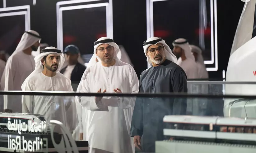 ദുബൈ-അബൂദബി അതിവേഗ ഇലക്ട്രിക് ട്രെയിൻ വരുന്നു ദുബൈ-അബൂദബി അതിവേഗ ഇലക്ട്രിക് ട്രെയിൻ വരുന്നു